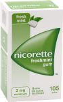 Gumy Nicorette Freshmint 2 mg, 105 szt.